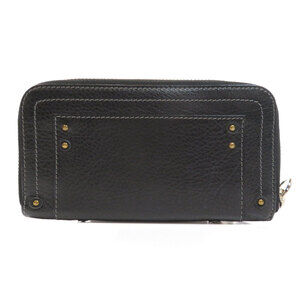 Chloe Wallet Leather Long Motif Cadena Calfskin